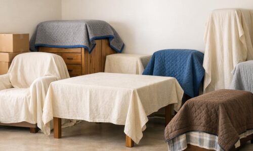 Tipps zur sicheren Einlagerung von Möbeln in trockenen Lagerräumen